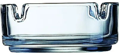 Image de Cendrier transparent 8,5 cm, empilable - 6 pièces
