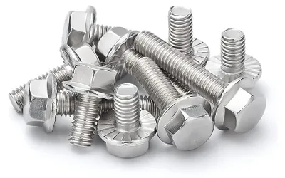 Obrázek produktu pro Solidchoice - Šrouby s přírubou z nerezové oceli, M5×20 mm - 20 kusů
