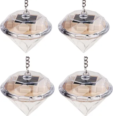 Immagine prodotto di LAMPADA SOLARE DECORATIVA DIAMANT GARDEN Set di 4 luci a sospensione