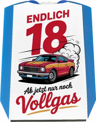 Produktbild von Endlich 18 - Vollgas Parkscheibe für den Führerschein