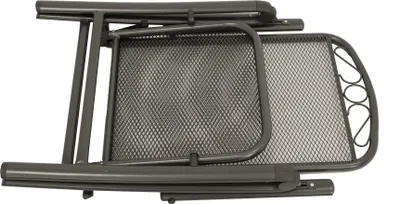 Produktbild von DEGAMO Gartensessel Gartenstuhl Klappsessel CLASSIC, Streckmetall anthrazit, klappbar, 2 Stück