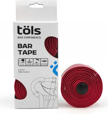 Obrázek produktu pro Tols Lenkerband Rot 1900 mm Rot 1900 mm