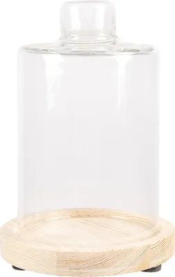 Produktbild von Clayre & Eef Glocke Ø 11x17 cm Braun Holz