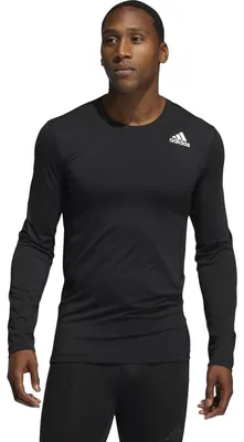 Produktbild von Adidas - "Techfit" Oberteil Kompression für Herren Langärmlig PP1103 (XXL) (Schwarz)