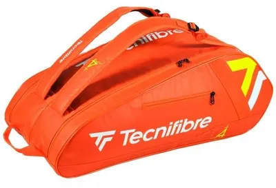 Produktbild von TECNIFIBRE Tour Endurance 12R IG Tennisschlägertasche, Orange, für 12 Schläger
