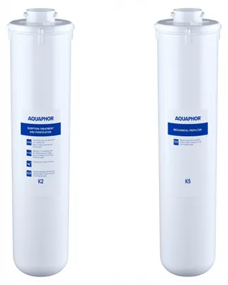 Produktbild von Set mit 2 Aquaphor K2, K5 Filterkartuschen