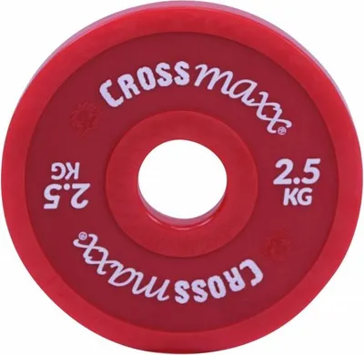 Produktbild von Lifemaxx Crossmaxx Elite Fractional Plate 2,5 kg Rot Hantelscheibe 50 mm