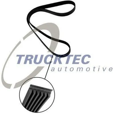 Produktbild von TRUCKTEC AUTOMOTIVE Keilrippenriemen 2260mm passend für MERCEDES-BENZ C-Klasse Limousine (W204) 07.19.107