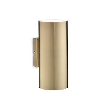 Produktbild von Modernes Applique Look Metall Messing brüniert 2 Lichter 7W 3000K Warmes Licht