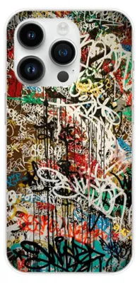 Image de 1001Coques - Coque silicone compatible avec Apple iPhone 14 Pro - Motif graffiti 1 - Design original imprimé en France