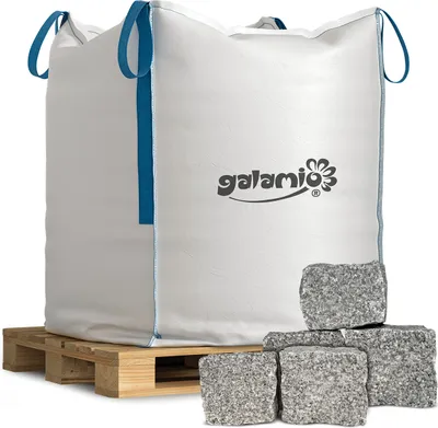 Produktbild von Galamio Granitpflaster 15/17 » gespalten « 1000kg BigBag