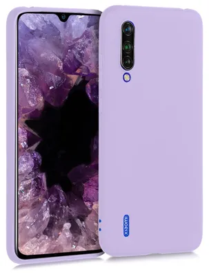 Produktbild von kwmobile Handyhülle für Xiaomi Mi 9 Lite Hülle - TPU Case - Kabelloses Laden - Schutzhülle Cover in Lavendel