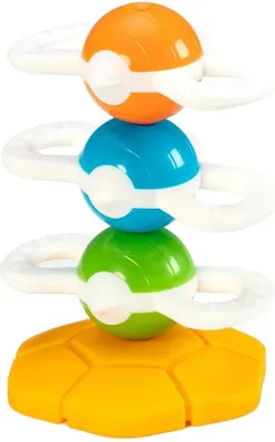 Zdjęcie produktu dla Fat Brain Toy Co. Dizzy Bees, 0,83 lat(a), Silikon, Wielobarwny