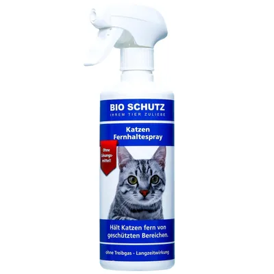 Produktbild von Bio Schutz Katzenfernhaltespray – Effektive Fernhaltung für Innen- und Außenbereiche