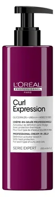 Zdjęcie produktu dla L'Oreal Professionnel, Serie Expert Curl Expression, Hair Leave-In Cream Treatment, 250 ml