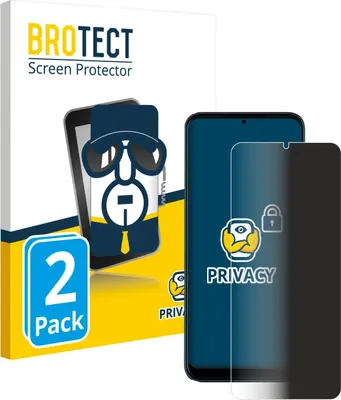 Produktbild von 2x BROTECT Sichtschutzfolie für Telekom T Phone Pro Anti-Spy Privacy Sichtschutz Blickschutz Folie Blaulicht-Schutz