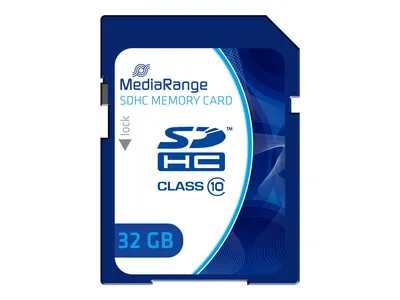 Zdjęcie produktu dla Karta MediaRange SDHC 32GB Cl.10 MR964