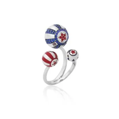 Image de Goebel Couture Kingdom Dumbo CK Circus Ball Ring Blancg. Nouveauté 2019 12101501