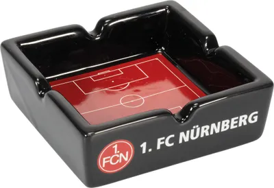 Produktbild von 1. FC Nürnberg Aschenbecher Schwarz