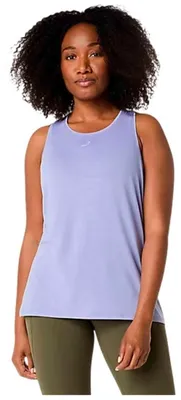 Image de T-shirt Asics Camiseta ASICS Nagino Run sin mangas azul violeta mujer pour Femme