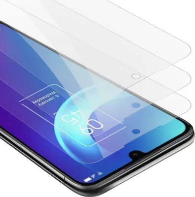 Produktbild von Cadorabo 3x Panzer Folie für TCL 30 (4G / 5G) / 30+ Schutzfolie in Transparent Folie Tempered Display-Schutzglas