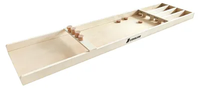 Image de Cougar Jeu de palets Mini Naturel Bois 20 Palets 200 cm, Image générée par une IA