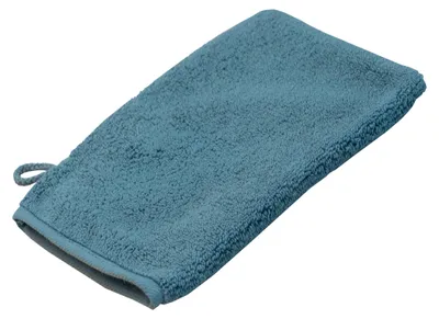 Produktbild von Ross Waschhandschuh Sensual Skin 16 x 21 cm pazifik Hohe Farbbrillanz, Einfache Pflege
