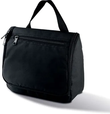 Produktbild von Kimood Kulturtasche Toiletry Bag Tasche Kosmetiktasche Schminktasche, Größe:U, Farbe:Schwarz