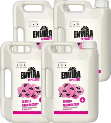 Produktbild von Envira Motten Abwehrspray im Vorteilspack 4x2L