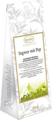 Produktbild von Ingwer mit Pep aromatisierter  Kräutertee 100g