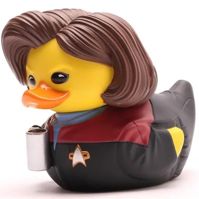 Produktbild von TUBBZ Badeente Star Trek Captain Kathryn Janeway Boxed Edition Vinyl 10 cm