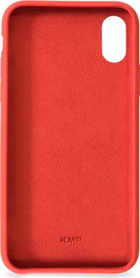 Image de KMP Silicone Case Velvety Premium Handy-Cover für Apple iPhone XR rot