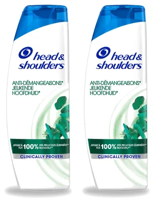 Obrázek produktu pro 2 x Šampon Head & Shoulders proti lupům, pro svědění pokožky hlavy, objem 285 ml - výhodná balení - 2 kusy