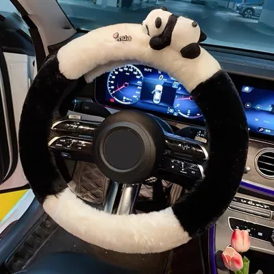 Produktbild von Wintersteuerlingsbeutel, warme, antislipige Plüschsteuerlingsbeutel, schattige Automobilausstattung und Dekoration.