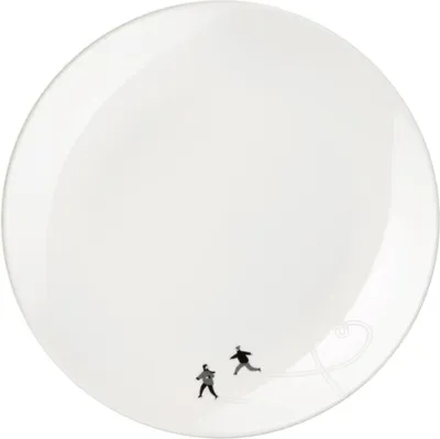Zdjęcie produktu dla ASA Dessertteller, ice skating SNOWTRAC D. 20,5 cm, H. 2,2 cm