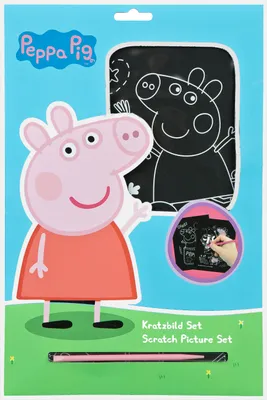 Produktbild von Undercover Kraskunst Set Peppa Pig