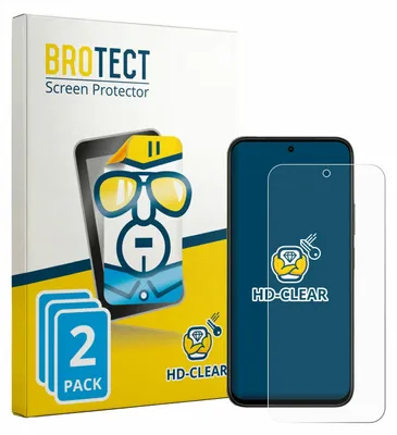 Produktbild von 2x Für Vivo T5x Schutzfolie BROTECT Displayschutz Display Schutz Folie Klar Transparent
