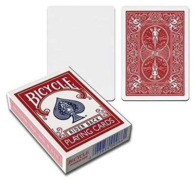 Zdjęcie produktu dla Karty tarot bicycle 54 czerwone gra planszowa prezent