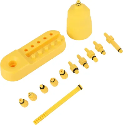 Obrázek produktu pro AMONIDA odvzdušňovací sada pro hydraulické kotoučové brzdy pro jízdní kola, odolný plast, odolný proti korozi, odvzdušňovací sada pro brzdy jízdních kol Pro výměnu