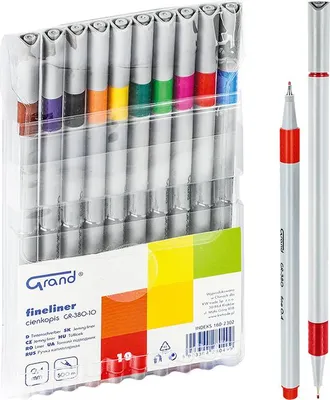 Zdjęcie produktu dla Nd39_515293 Cienkopis 10Kol 0.5 Grand Etui
