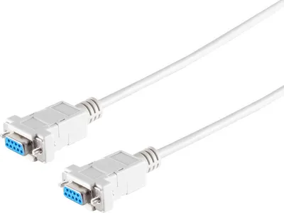 Produktbild von Null-Modem-Kabel 2x9-pol. Sub-D-Buchse 3m