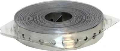 Produktbild von BKshop | Lochband - Montageband - 25 x 0,7 mm - 10 m Rolle - Stahl verzinkt
