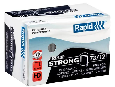 Image de Rapid 73/12 Paquet de 5000 agrafes