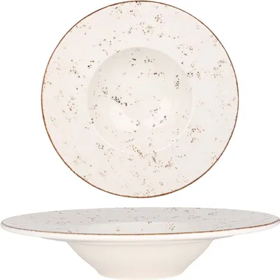 Zdjęcie produktu dla Bonna Talerz do makaronu - ziarnisty - porcelana - 28 cm (400 cm3)