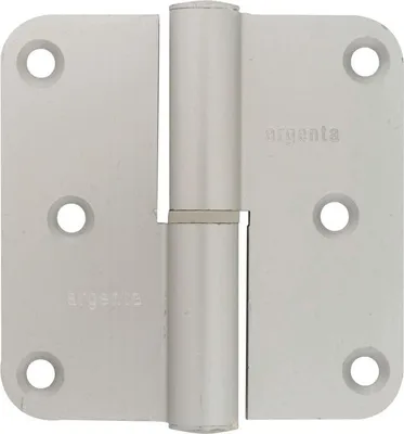 Image de Paumelle Aluminium Fermée Charnière Robuste En Aluminium Anodisé - Argenta