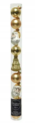 Produktbild von Kaemingk Weihnachtliche Figuren aus Glas hellgold