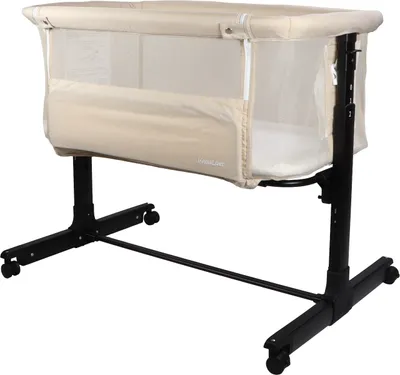 Produktbild von Mamaloes Noé Beige Beistellbett Wiege zu Bett ML040709