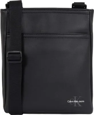 Produktbild von CALVIN KLEIN JEANS - Men's faux-leather reporter bag  - Size OS