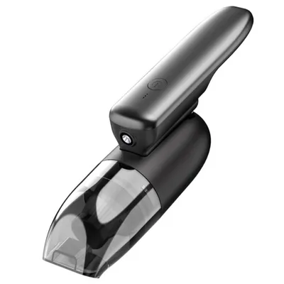 Imagen del producto de Aspiradora portátil, gran potencia, dos niveles de succión, iluminación extraíble, ideal para el hogar y el coche