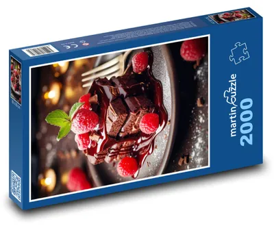 Produktbild von Puzzle 2000 Romantisches Dessert zum Valentinstag - martinpuzzle